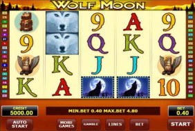 Lunar wolf casino slots