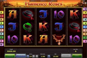 Flamenco roses slot free