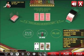 Three Card Poker, 3 card poker casino online.
