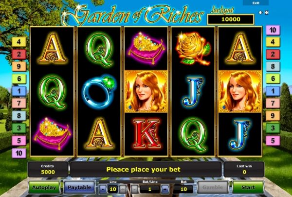 Play Garden Of Riches Slot Free