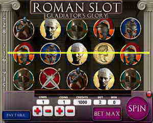 Roman Slot: Gladiator's Glory Video Slot